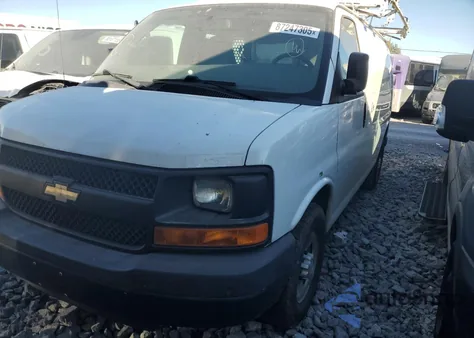 2015 Chevrolet Express G2500 z USA, uszkodzony, nr VIN 1GCWGFCF1F1230691